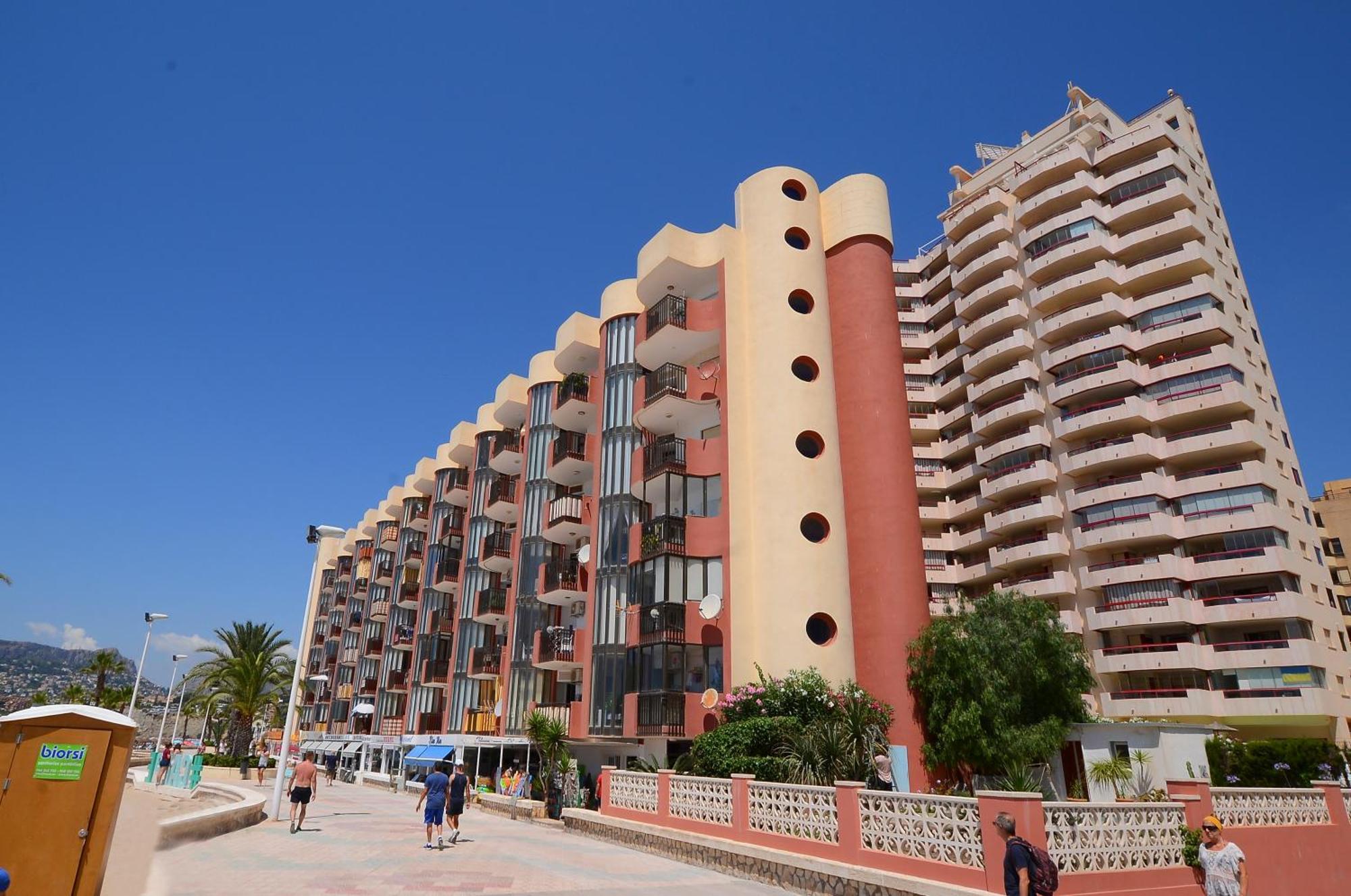 Ferienwohnung Edificio Oceanic Calp Exterior foto